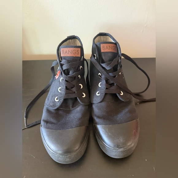 BANGS Universe Black Canvas Sneakers Men’s 7.5 / Women’s 9 - Picture 4 of 7